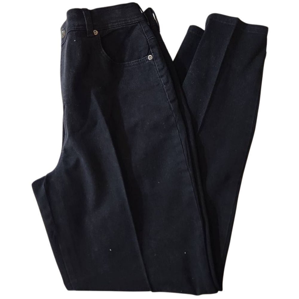 Gloria Vanderbilt Black Denim Jeans‎ Size 10 Medium